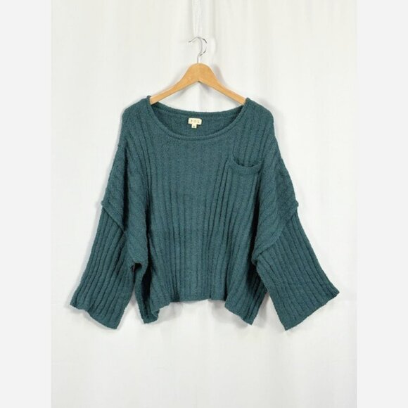 Boho Bell Sleeve Sweater – Relaxed Fit, Lightweight - Picture 3 of 6